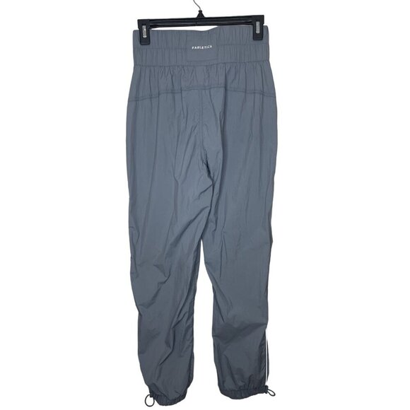 Fabletics Womens Ultra High-Waist Gray Nylon Jogger Track Pant Sz XS Lightweight - Picture 5 of 12